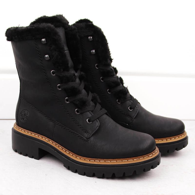 Rieker W 72625-00 RKR714 Fur Boots Footwear/Lifestyle/Rieker Your Sports Performance
