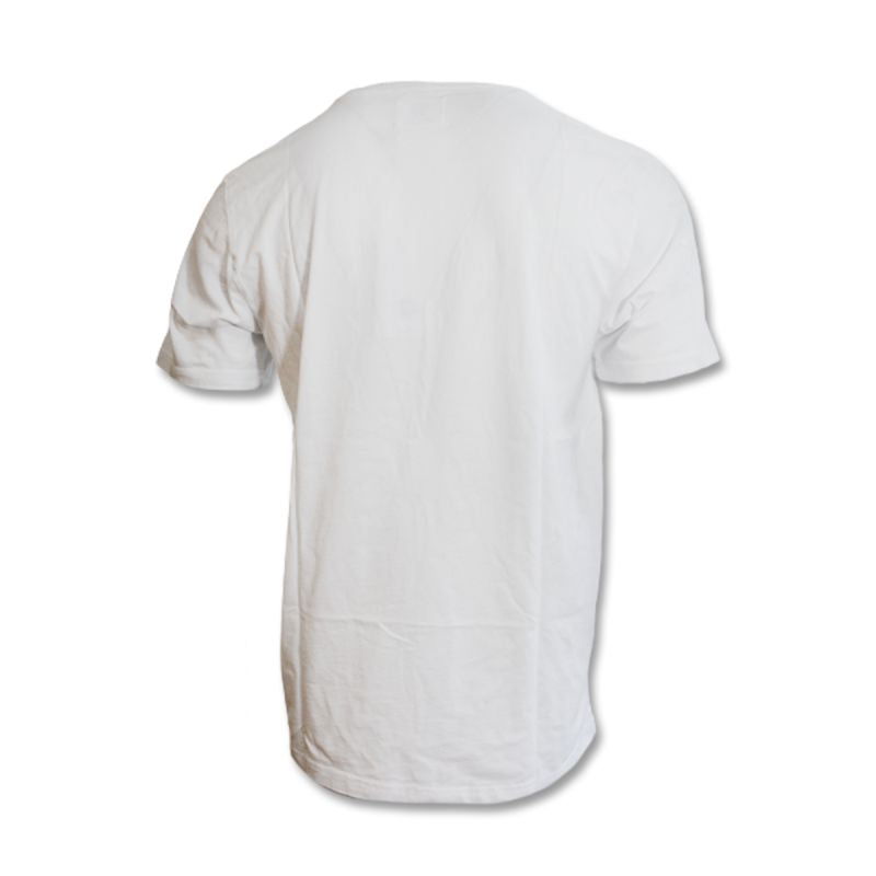 Wood Wood Ace Arch T-shirt White - 10295700-2222-1 Odzież/Odzież na co dzień Your Sports Performance