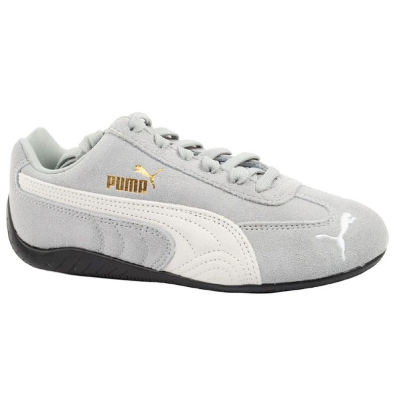 Puma Speedcat OG Jr youth sports shoes suede gray fashionable