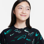 Nike Sportswear Jr DV0568 010 T-shirt Clothing/Lifestyle/T-shirts Nike