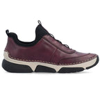 Comfortable Women’s Slip-On Shoes in Burgundy Rieker 45975-35