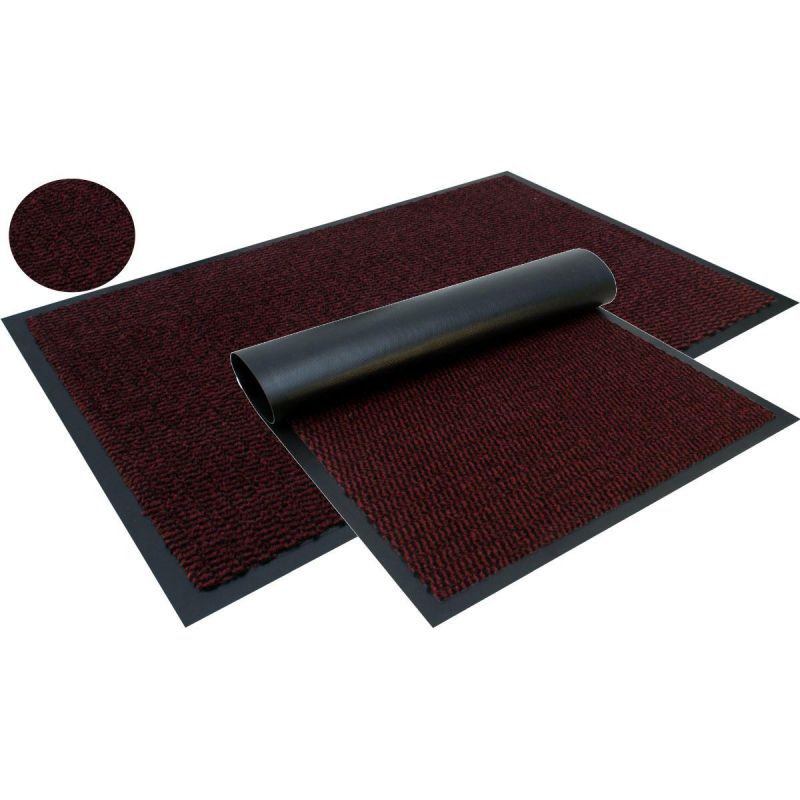 ABSORBENT DOORMAT ZONE ENTRANCE MAT 60X90CM RED Accessories Your Sports Performance