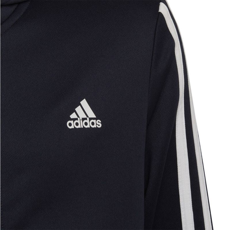 Sweatshirt adidas 3S FZ HD Jr HE9339 Clothing/Lifestyle Adidas