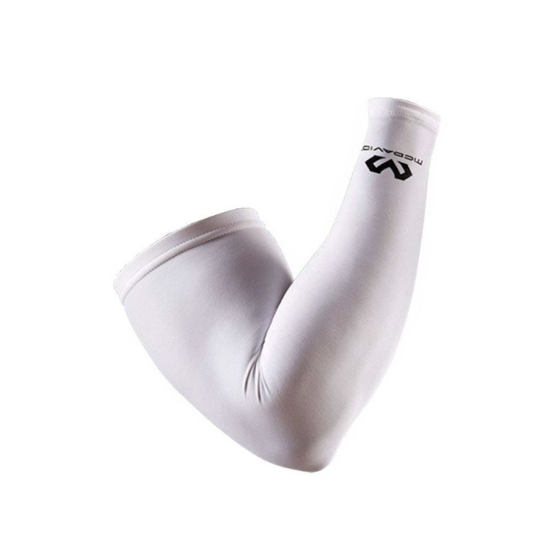 McDavid Compress Arm Sleeve - 2 pcs white - 6566 Medycyna Sportowa/Stabilizatory i ortezy/Stabilizatory łokci Your Sports Performance