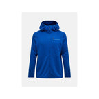 Men's PEAK PERFORMANCE M Trail Polartec Power Grid Zip Hoodie, Blue