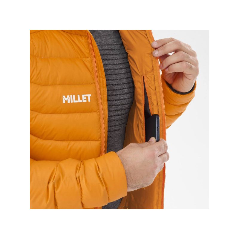MILLET M Kamet Down Hoodie Jacket Orange Millet