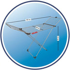 Vileda Aluminum 100 Dryer AGD - Produkty/Suszarki łazienkowe i wolnostojące Your Sports Performance