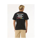RIP CURL Surf Revival Ding Repair Tee Black