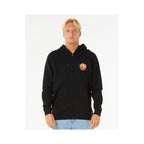 RIP CURL Wettie Passage Icon Zip Thru sweatshirt black