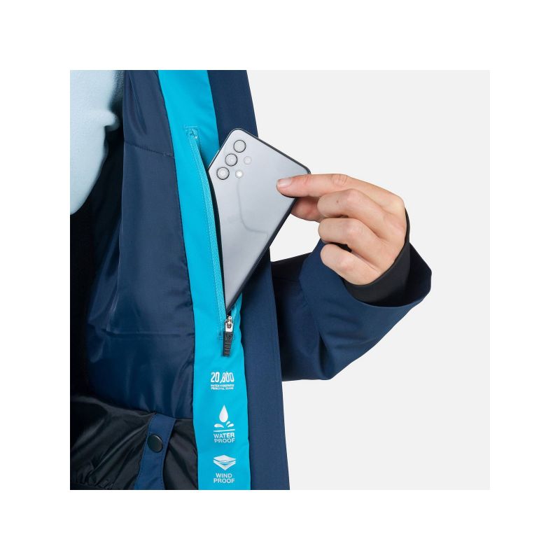 Rossignol Strawpile Jacket Jkt Navy Blue Rossignol