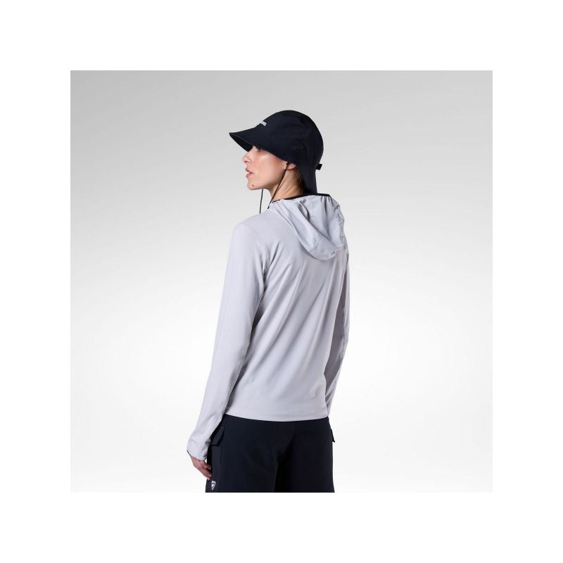 ROSSIGNOL W Westweg Sun Hoodie, gray