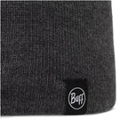 BUFF Knitted & Fleece Band Beanie LILON SHORT GREY HEATHER