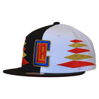Mitchell & Ness NBA Diamond Cut Los Angeles Clippers Cap - HHSS1093-LACYYPPPBKWH Odzież/Czapki/Czapki z daszkiem Your Sports Performance