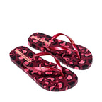 Ipanema Women's Animal Print Flip Flops Pink 83846-BP657
