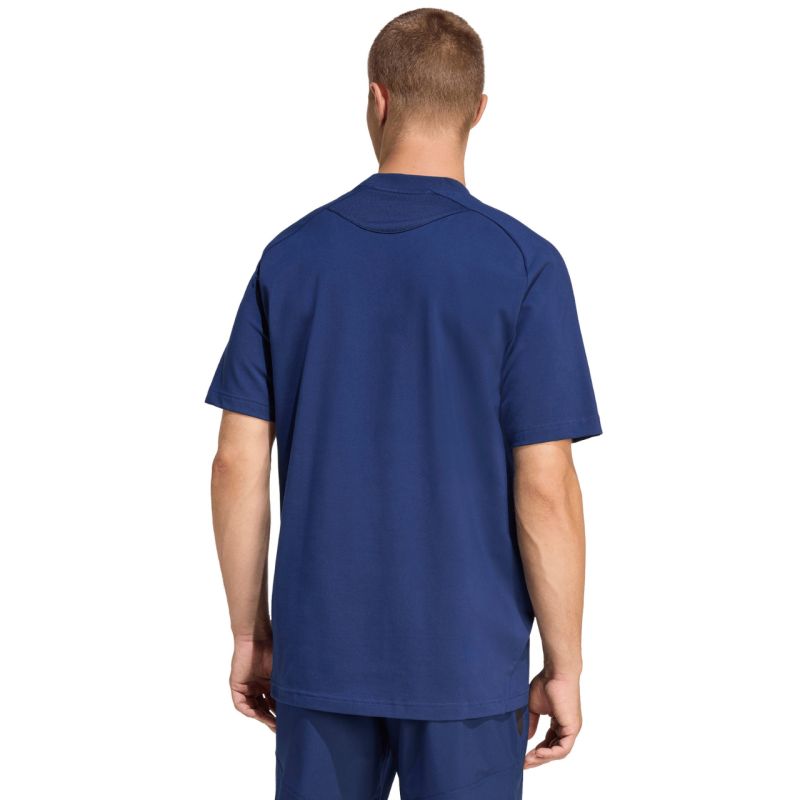 Men's adidas Tiro 26 Travel Tee Navy Blue KD1119