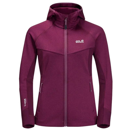 Jack Wolfskin Hydro Grid Fleece Jacket Jkt W 1709911-1395 Clothing/Outdoor/Jack Wolfskin Your Sports Performance