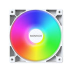 Montech GF120 PWM ARGB fan, 3 pcs - 120mm, white Chłodzenie/Chłodzenie - wentylatory Your Sports Performance