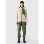 Women's sherpa fleece with stand-up collar 4F 4FRAW24TFLEF362-12S *Kategoria tymczasowa Your Sports Performance