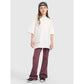 Oversized T-shirt with print for girls 4F 4FJRAW25TTSHF3187-11S *Kategoria tymczasowa Your Sports Performance