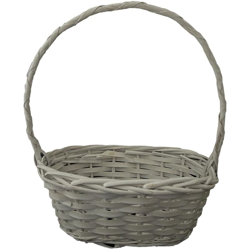 EASTER BASKET 28x15x35CM WHITE Home and Garden/Equipment Your Sports Performance