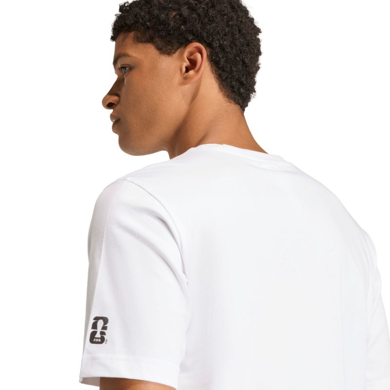 Men's adidas FIFA World Cup 26™ Road to NYNJ Graphic T-Shirt White KB2535