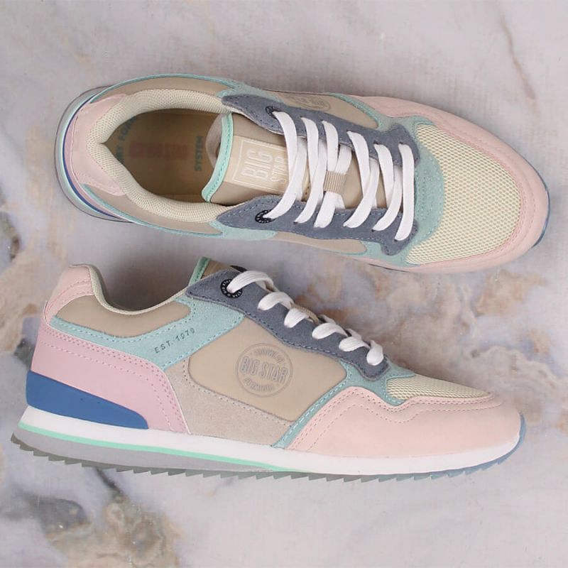 Big Star W INT1851 leather sneakers, multicolor Footwear/Lifestyle/Big Star Your Sports Performance