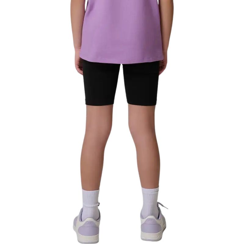 Girls' shorts 4F CAS F028 deep black 4FJWSS26TSTIF028 20S