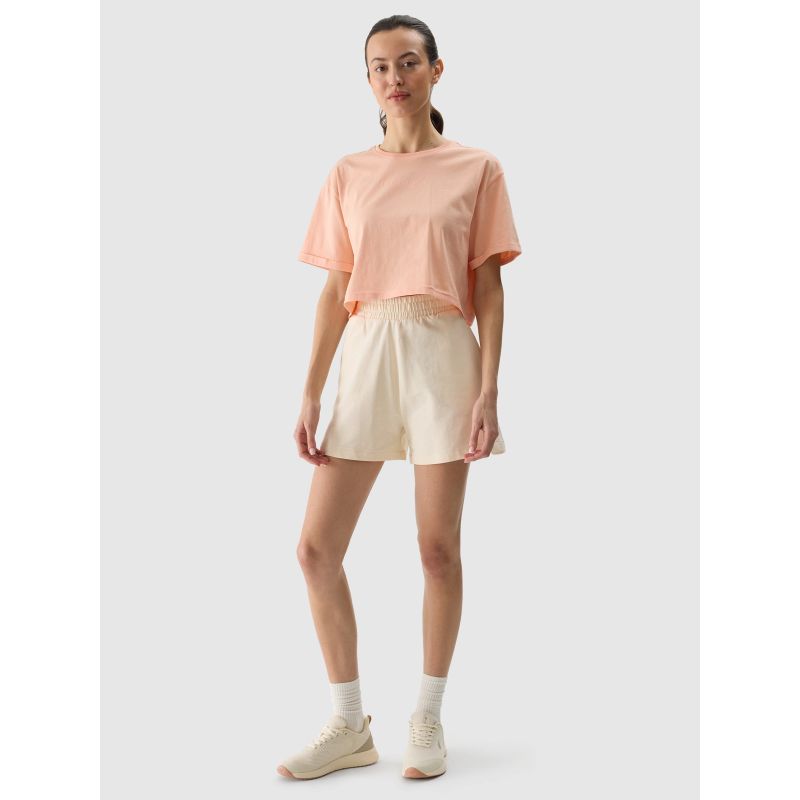 Women's cotton sweat shorts 4F *Kategoria tymczasowa Your Sports Performance