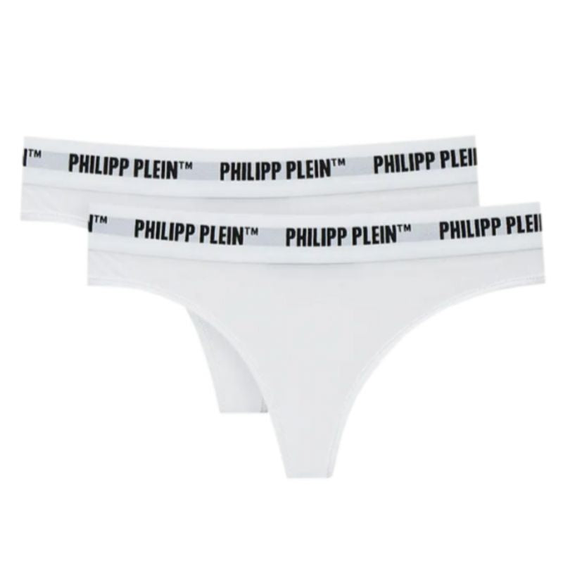 Philipp Plein 2-Pack Tanga W DUPP01 thong Clothing/Lifestyle/Bielizna damska Your Sports Performance