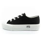 Lee women's sports shoes Isla sneakers black platform comfortable Lee
