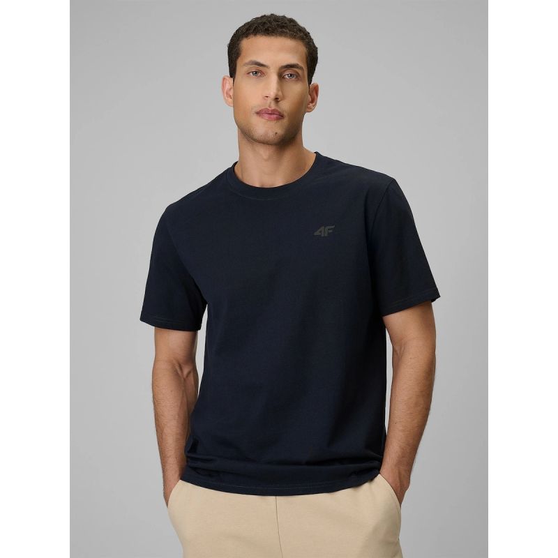 Men's regular plain T-shirt 4F 4FRSS26TTSHM4087-31S 4f