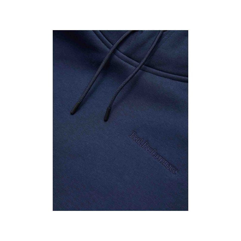 Men's PEAK PERFORMANCE Original Small Logo Hood Men Hoodie, navy blue