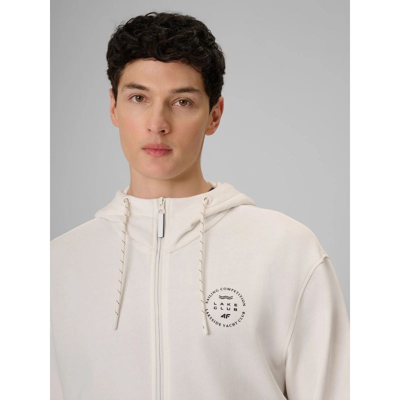 Men's regular hooded sweatshirt 4F 4FRSS26TSWSM2978-11S