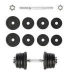 Barbell with thread SG04 15 (15 kg, 8 plates) KGHMS 17-59-120 Accessories/Training equipment/Sprzęt siłowy/Atlasy Your Sports Performance