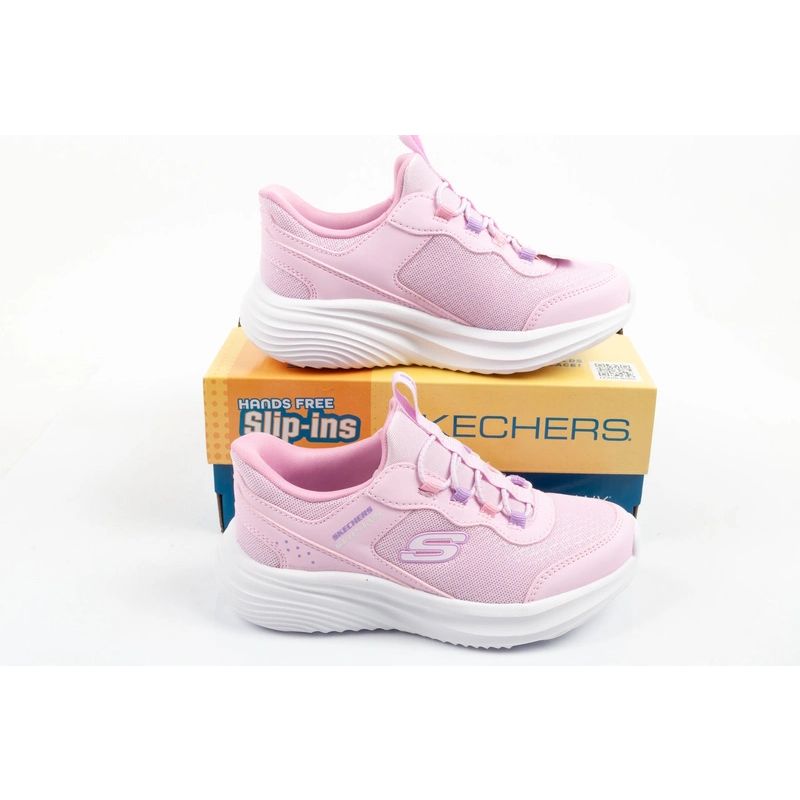 Skechers Bounder Pro Slip-Ins Kids' Sports Shoes Pink