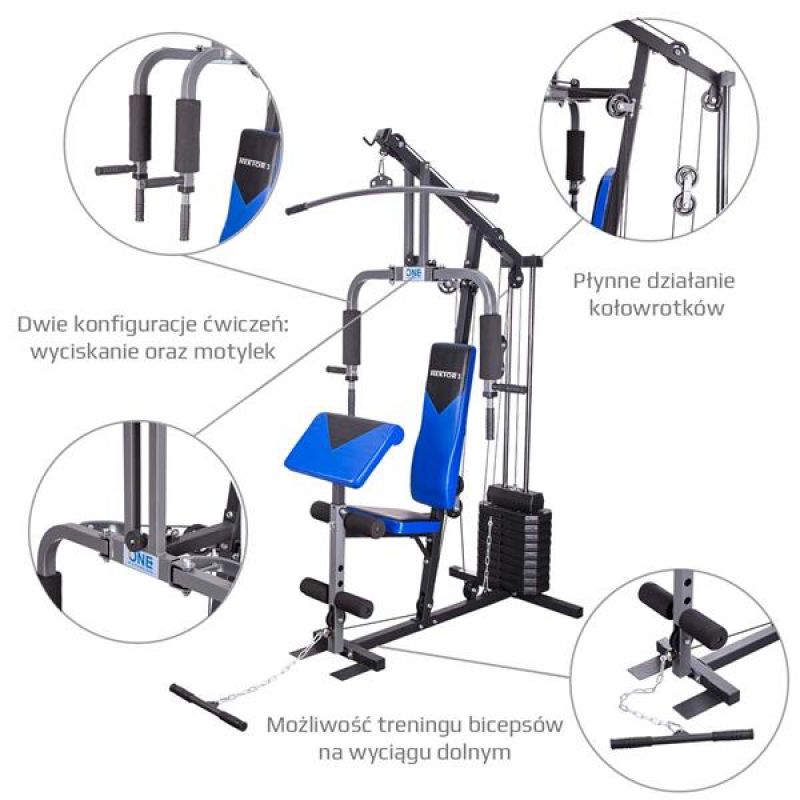 Atlas 3 Hektor 100 LBS (45 KG) Accessories/Training equipment/Sprzęt siłowy/Atlasy Your Sports Performance