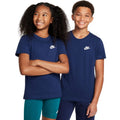 Nike Sportswear Navy Blue Kids' T-shirt FZ5177 410