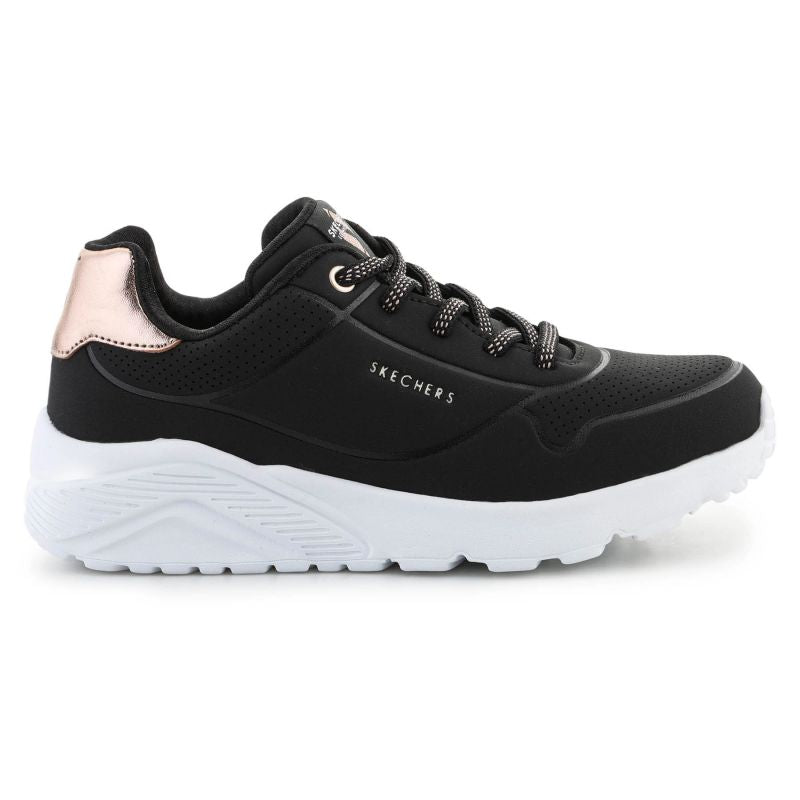 Skechers Uno Lite Metallic Mode Jr 310384L-BLK shoes Footwear/Lifestyle/Skechers Skechers