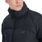 Men's down jacket 4F M0707 deep black 4FRAW25TDJAM0707 20S 4f