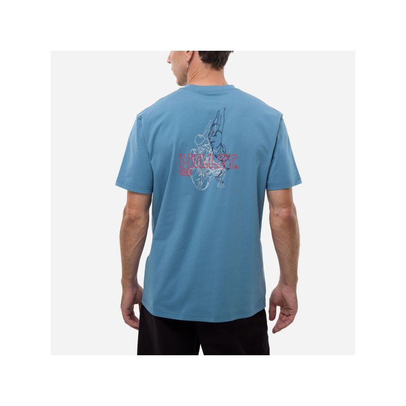 MILLET Cimaï Climb Ts Ss M men's t-shirt blue