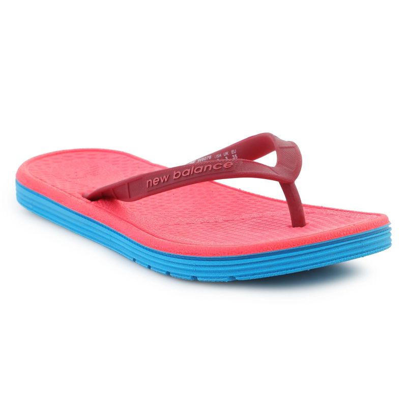 NEW BALANCE WOMEN`S PRO THONG FLOPS BLUE/MAROON/PINK NBW6076BMP
