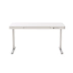 Activejet ET119W-C electric height-adjustable desk in white. Tabletop dimensions: 140 x 70 cm. Biurka/Biurka nowoczesne Your Sports Performance