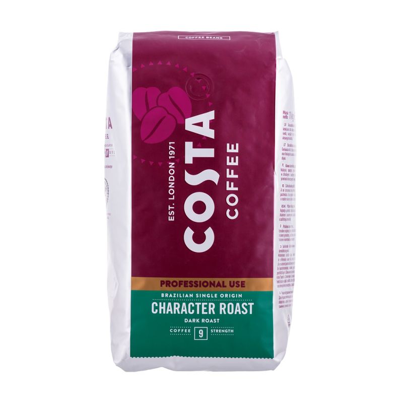 COSTA PROFESSIONAL 1KG BRAZILIAN SINGLE ORIGIN COFFEE BEANS Kawa i herbata/Kawa ziarnista Your Sports Performance