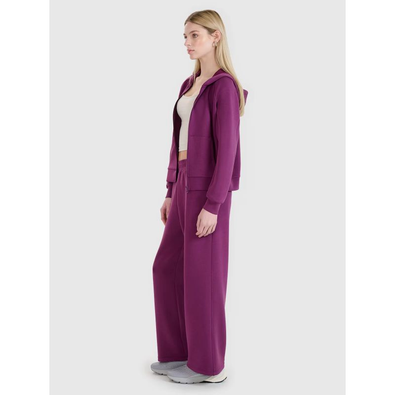 Women's 4F Modal Wide Leg Sweatpants 4FWSS25TTROF1011-50S *Kategoria tymczasowa Your Sports Performance