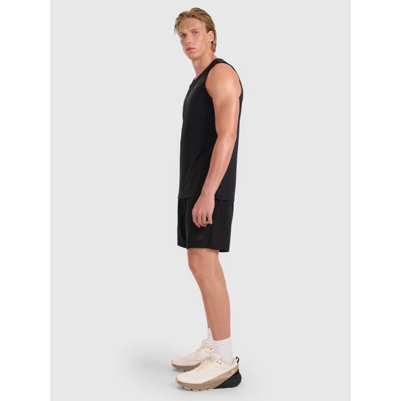 Men's quick-drying training tank top 4F 4FWMM00TFSLM0764-20S 4f