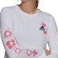 T-shirt adidas Floral Long Sleeve W H14699 Clothing/Training Adidas
