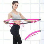 Hula Hoop with massager, foldable, Yakima 100456 In preparation Your Sports Performance