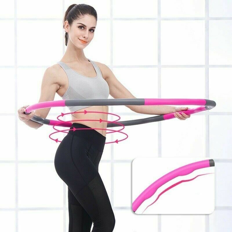 Hula Hoop with massager, foldable, Yakima 100456 In preparation Your Sports Performance