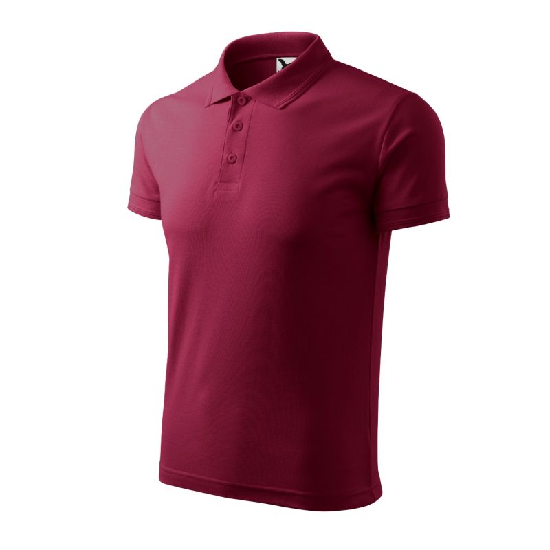 Men's Pique Polo Shirt (garnet) Clothing/Lifestyle/T-shirts/Malfini/Polo Your Sports Performance