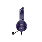 Razer Kraken Kitty V2 Wired Over-Ear Headset Microphone Noise Cancelling Gengar Edition Gaming PC/Słuchawki Your Sports Performance